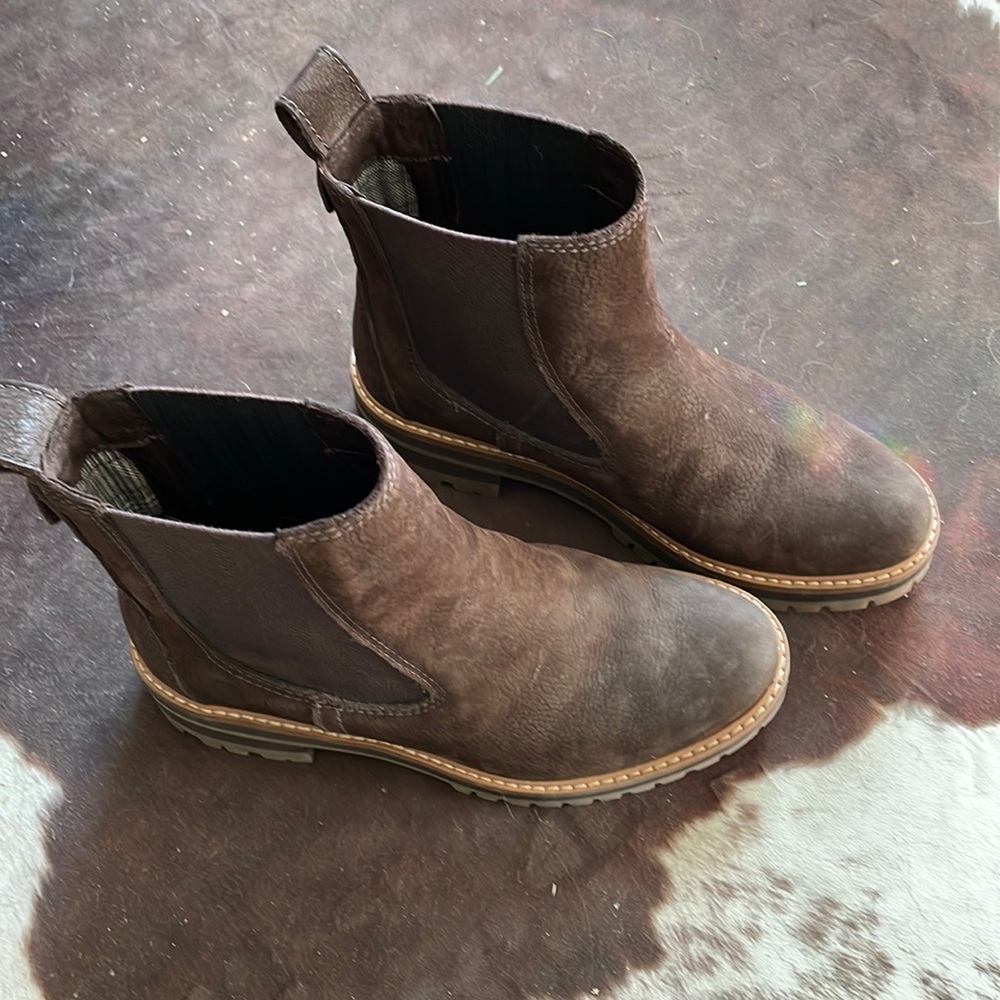 Timberland leather ankle boots sz 7